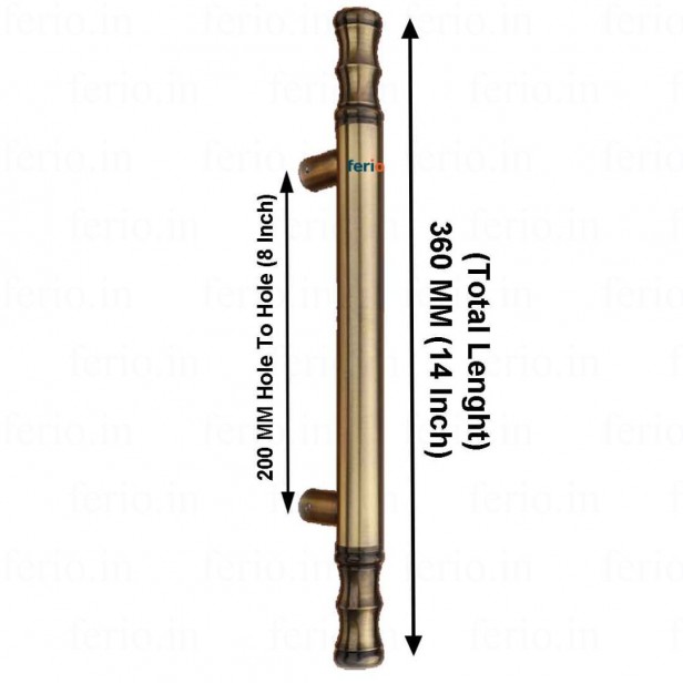 Ferio 8 Inch (200 MM) Stainless Steel Heavy Duty Door Handles For Main Doo Handle | Glass Door Handle | Door Pull Push for All The Doors of House Office Hotels Door & Home Décor Brass Antique ( Pack Of 1 ) Ferio 8 Inch (200 MM) Stainless Steel Heavy Duty Door Handles For Main Doo Handle | Glass Door Handle | Door Pull Push for All The Doors of House Office Hotels Door & Home Décor Brass Antique ( Pack Of 1 )
