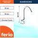 Ferio Brass Deck-mount Single-Handle Was Basin Premium Brass Chrome Finish Kitchen And Bathroom Wash Basins & Kitchen Sink Faucet with Swivel Spout Pack Of 1 Ferio Brass Deck-mount Single-Handle Was Basin Premium Brass Chrome Finish Kitchen And Bathroom Wash Basins & Kitchen Sink Faucet with Swivel Spout Pack Of 1