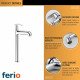 Ferio Brass Chrome Finish Deck-Mount Single-Handle Wash Basin Tall Body Tap Pillar Cock Premium For Kitchen And Bathroom Faucet With Swivel Spout Pack Of 1 Ferio Brass Chrome Finish Deck-Mount Single-Handle Wash Basin Tall Body Tap Pillar Cock Premium For Kitchen And Bathroom Faucet With Swivel Spout Pack Of 1